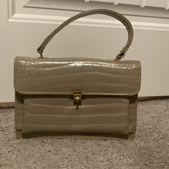 Made in England for Franklin SIMON | My Lady Vintage Embossed Handbag - Picture 1 of 8